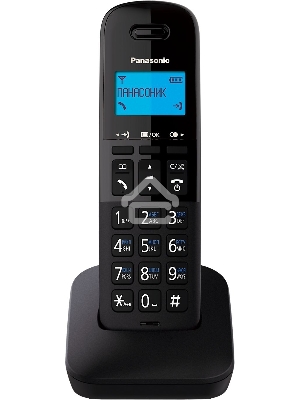 Телефон беспроводной (DECT) Panasonic KX-TGB610RUB черный АОН