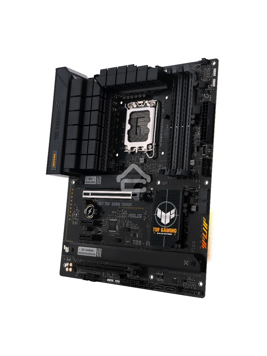 Материнская плата ASUS TUF GAMING B760-PLUS WIFI D4, LGA 1700, Intel B760, 4xDDR4, 4xSATA, 3xM.2, 1xPCI-E 5.0 x16, 1xPCI-E 3.0 x4, 1xUSB-A 3.2 Gen 2, 3xUSB-A 3.2 Gen 1, 1xUSB-C 3.2 Gen 2x2, 1x2.5Gb LAN, 5x3.5 мм, 7.1, Wi-Fi 6, Bluetooth 5.2, Standard-ATX