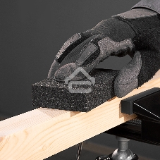 Губка Matrix для шлифования, 100 x 70 x 25 мм, мягкая, 3 шт., P 60/80, P 60/100, P 80/120