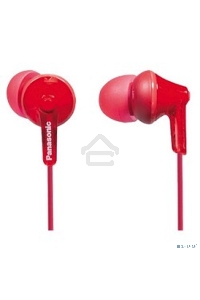 Наушники Panasonic RP-HJE125E-R красный 1.1м