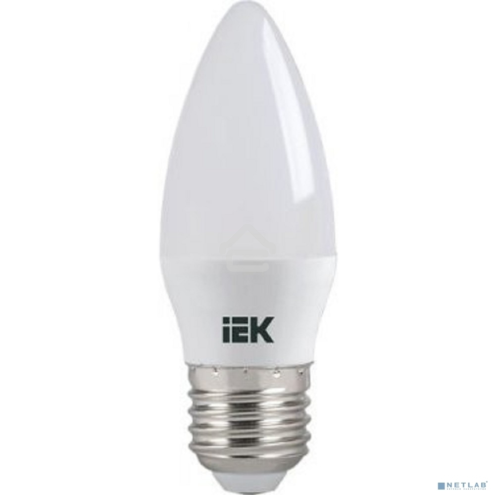 Лампа светодиодная ИЭК LLE-C35-7-230-30-E27 ECO C35 свеча 7Вт 230В 3000К E27