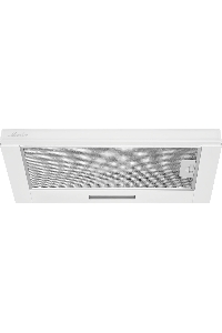 Встраиваемая вытяжка Monsher LAUTREC 60 Blanc Verre, ширина 60 см, отвод/рециркуляция, 550 м3/час, механическое управление, 3 скорости, светодиодное освещение 1х2 Вт, металлические жироулавливающие фильтры, угольный фильтр KFY (опция), цвет белый стекло