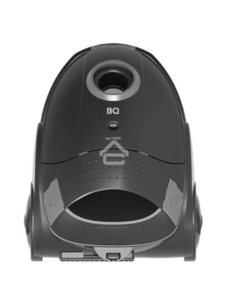 Пылесос BQ VC1401B черный/серый, 350/1400 Вт, уборка сухая, пылесборник мешок 1.5 л
