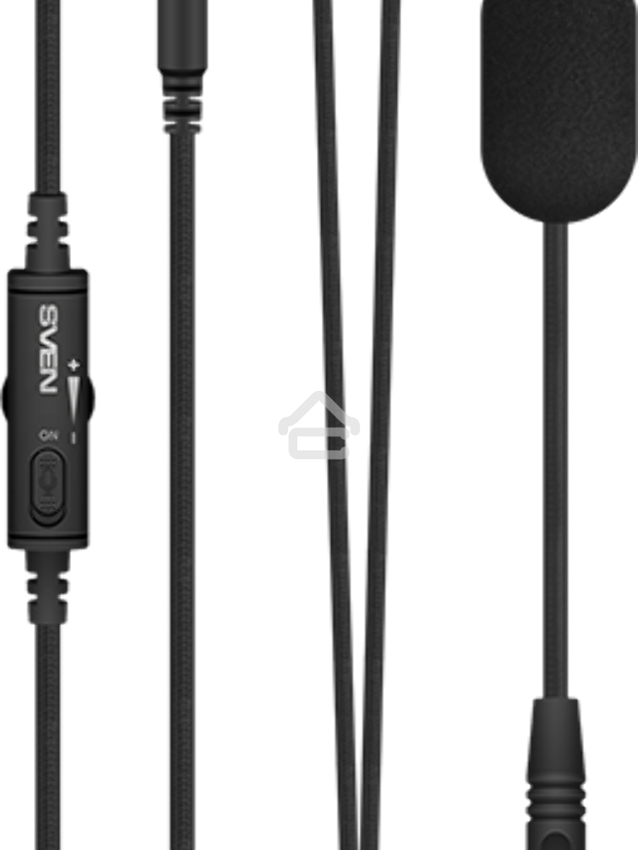 Игровые наушники SVEN AP-G999MV с микрофоном серый (50 мм, мини-джек (стерео) O 3,5 мм (4 pin))