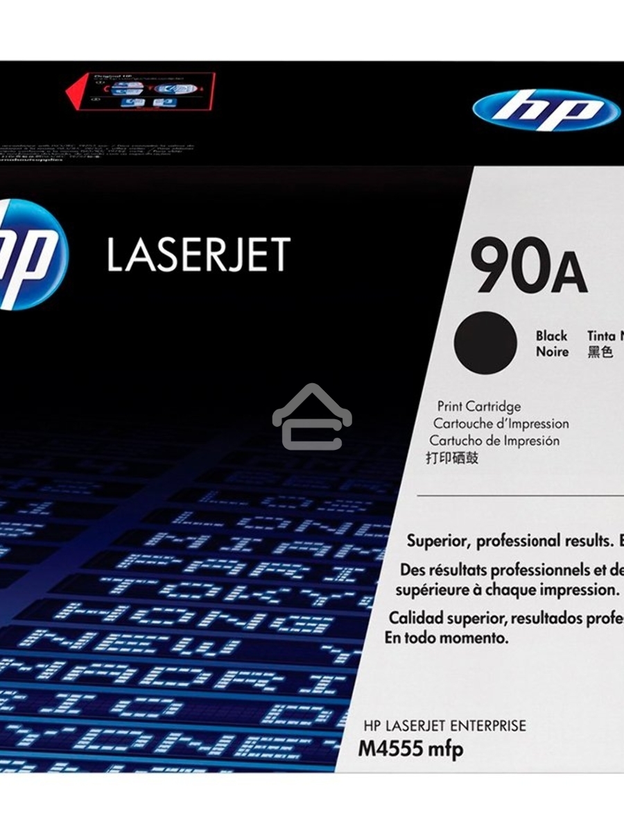 Картридж лазерный HP CE390A черный LJ M4555MFP/LJ 601n (10000стр.)