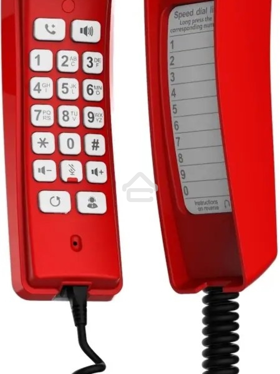Телефон IP Fanvil H2U Red красный (упак.:1шт)