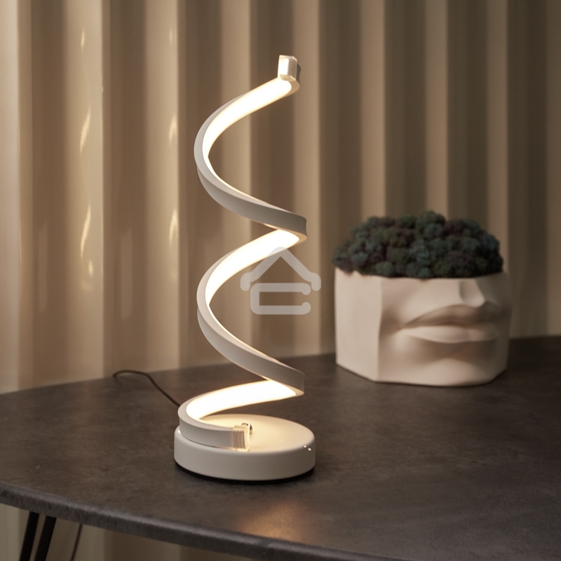 Светильник декоративный Spiral Trio, LED, 2Вт, 3000К, 5В, белый Rexant