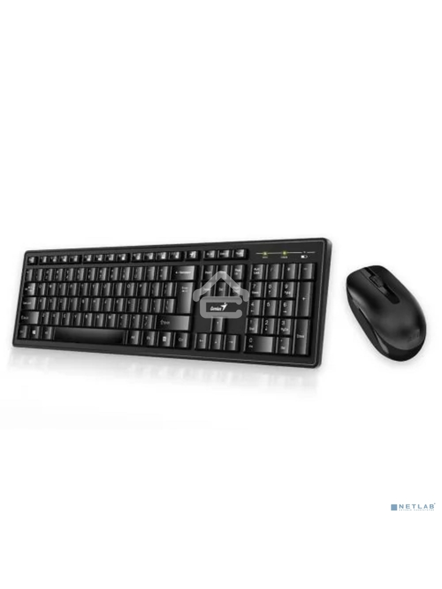Комплект (клавиатура+мышь) Genius keyboard+mouse Smart KM-8200, Dual Color, RU, 2.4GHZ