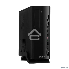 Компьютерный корпус ExeGate EX268693RUS Компьютерный корпус MiniITX ExeGate MI-208 Black, miniITX/mATX, (M300, 80мм), 2*USB, Audio