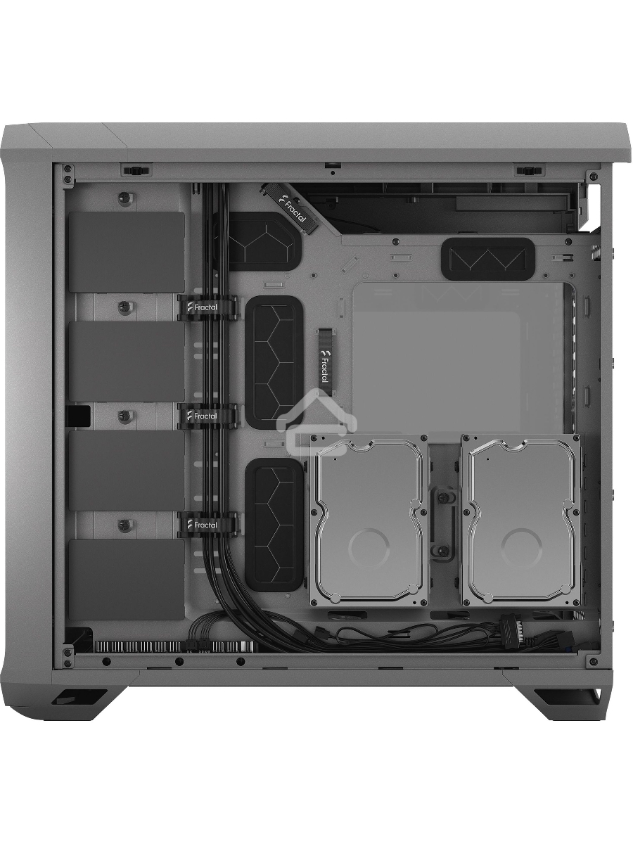 Корпус Fractal Design Torrent Gray TG Light Tint / E-ATX, TG, 2x3.5, 4x2.5, 7xPCI, 1xUSB-C, 2xUSB3.0 / 2x180mm, 3x140mm fans inc. / FD-C-TOR1A-02