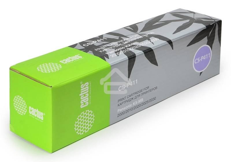Картридж лазерный Cactus CS-P411 черный (2000 стр.) для Panasonic MB1900/MB2000/MB2010/MB2020/MB2025/MB2030