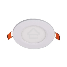 Светильник светодиодный ультратонкий встраив. PPL-R 3Вт 6500К IP40 WH d80мм круглый JazzWay 5008441A Светильник светодиодный ультратонкий встраив. PPL-R 3Вт 6500К IP40 WH d80мм круглый JazzWay 5008441A