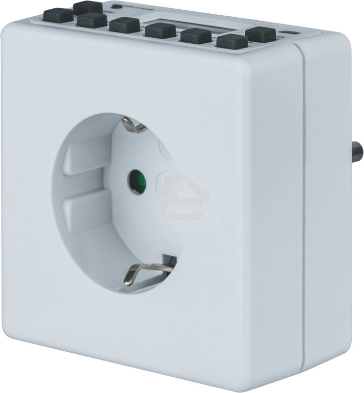 Таймер Navigator NTR-E-S02-WH розет. электрон.