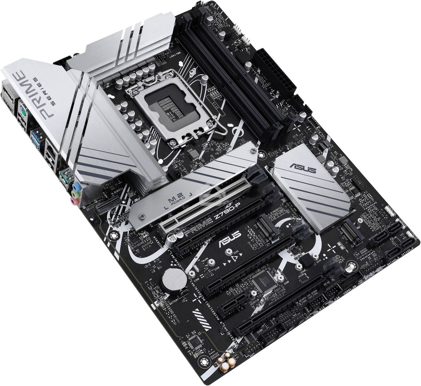 Материнская плата ASUS PRIME Z790-P, LGA 1700, Intel Z790, 4xDDR5, 4xSATA, 3xM.2 PCIe 4.0 x4, 1xPCIe 5.0 x16, 3xPCIe x4, 1xPCIe x1, 1xHDMI, 1xDP, 1xUSB-C 3.2 Gen 2x2, 1xUSB 3.2 Gen 2, 2xUSB 3.2 Gen 1, 4xUSB 2.0, 1x 2.5Gb LAN, 3x3.5 мм, 7.1, ATX