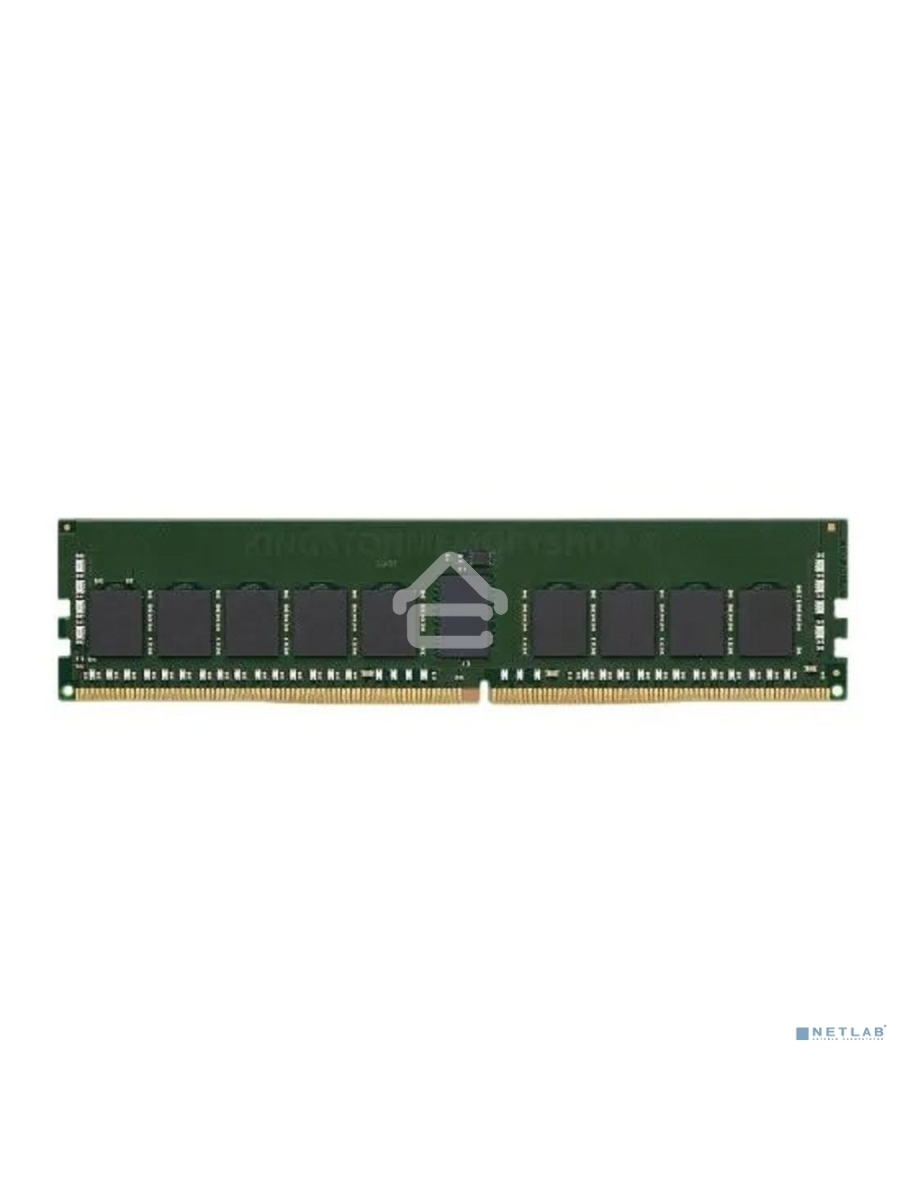 Оперативная память Kingston, DDR4, 16GB (1x16GB), 3200MHz, CL22, ECC, RDIMM