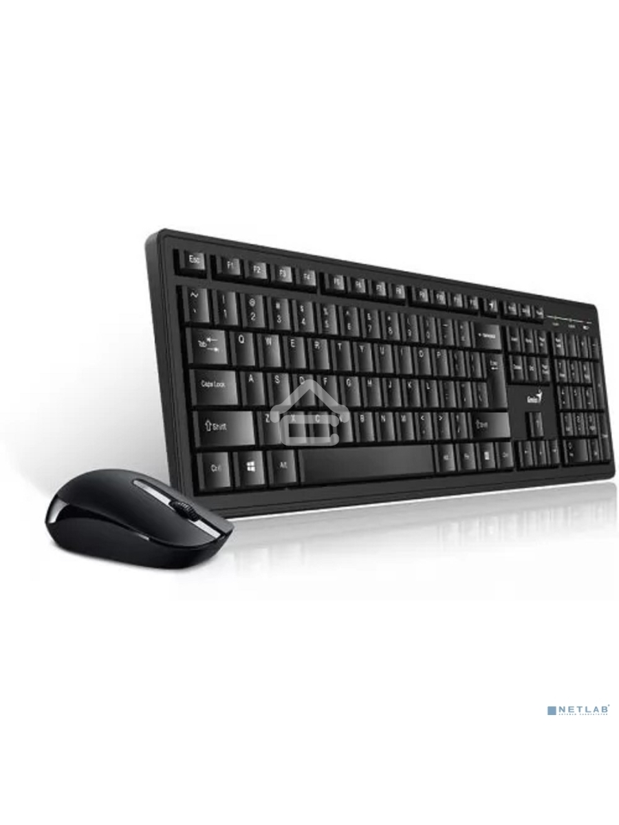 Комплект (клавиатура+мышь) Genius keyboard+mouse Smart KM-8200, Dual Color, RU, 2.4GHZ