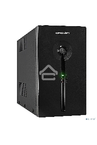 Источник бесперебойного питания CROWN ИБП CMU-SP800EURO {800VA, металл,1x12V/9AH, розетки 3*EURO+1*IEC bybas} CM000001492