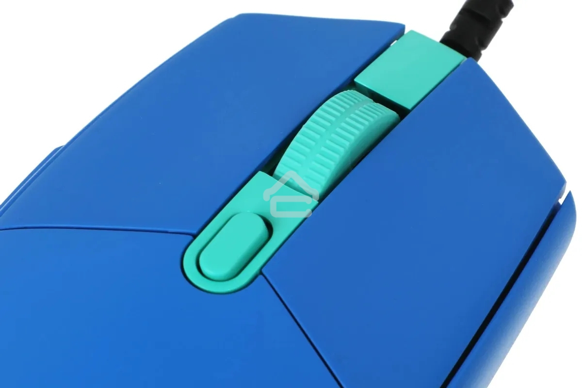 Мышь проводная Logitech G102 LIGHTSYNC синий, 8000 dpi, USB, кнопки - 6