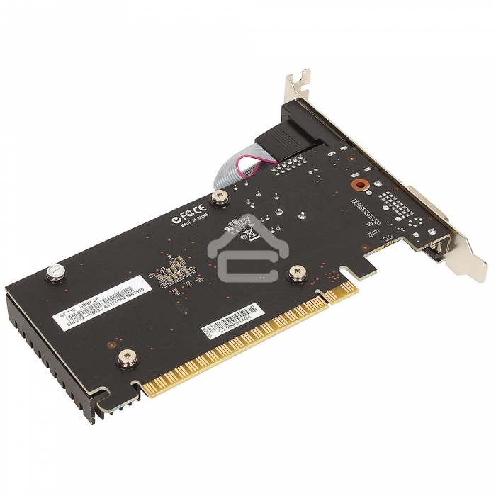 Видеокарта MSI PCI-E GT 710 2GD3H LP nVidia GeForce GT 710 2048Mb 64bit DDR3 954/1600 DVIx1/HDMIx1/CRTx1/HDCP Ret low profile