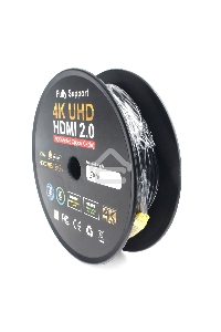 Активный оптический кабель Cablexpert HDMI, 50м, v2.0, 19M/19M, AOC Premium Series, позол.разъемы, экран, коробка