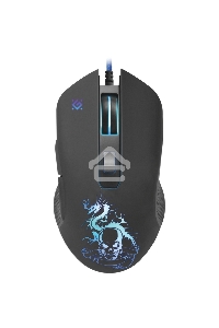 Мышь проводная Defender Sky Dragon GM-090L черный, 3200 dpi, USB, кнопки - 6