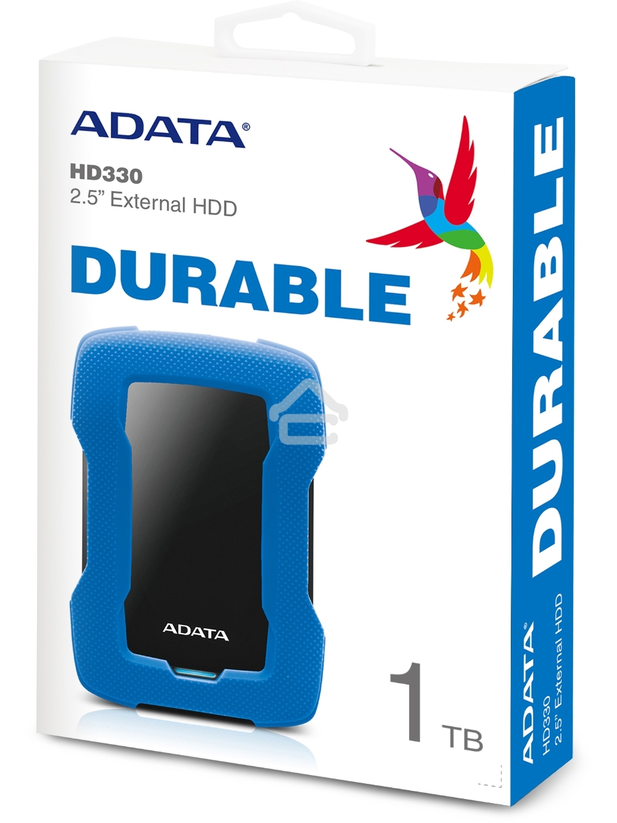 Внешний жесткий диск 1TB ADATA HD330, 2,5