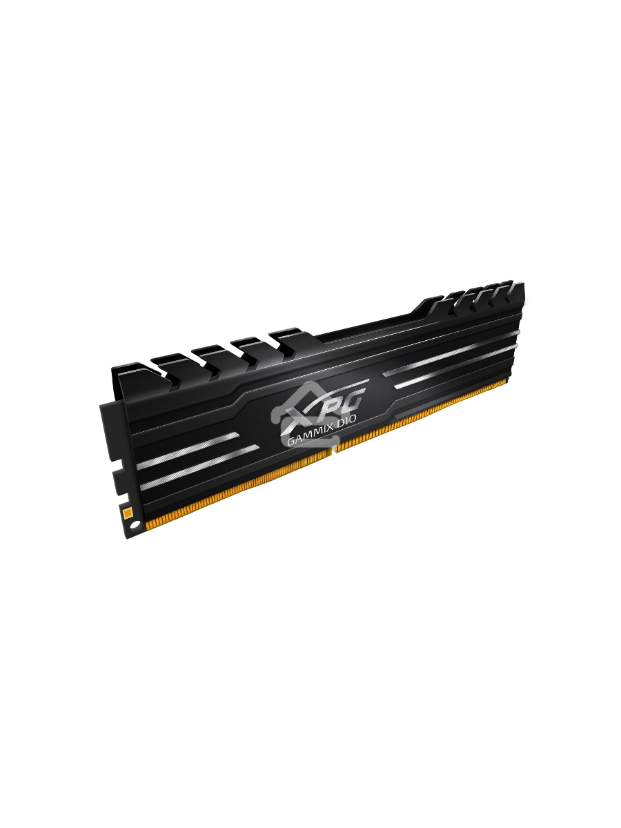 Оперативная память XPG Gammix D10, DDR4, 32GB (2x16GB), 3600MHz, CL18, UDIMM, с радиатором, черный