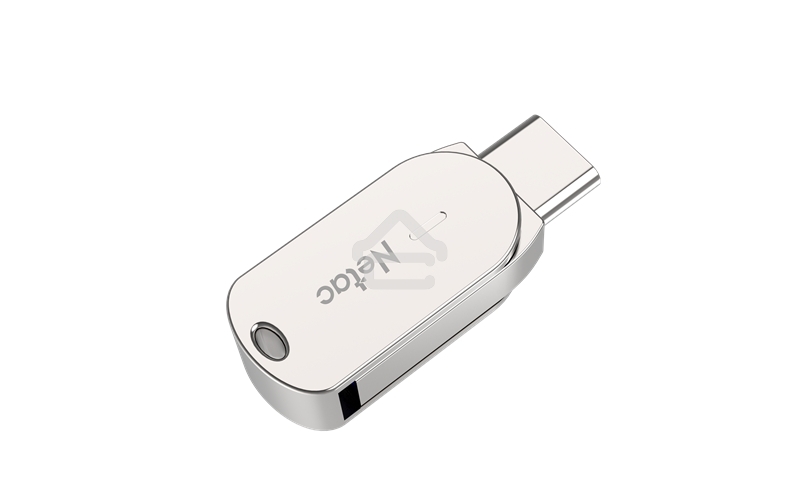 Флешка USB R/W R/W Netac U785 32Gb <NT03U785C-032G-30PN>, USB3.0+TypeC, металлическая