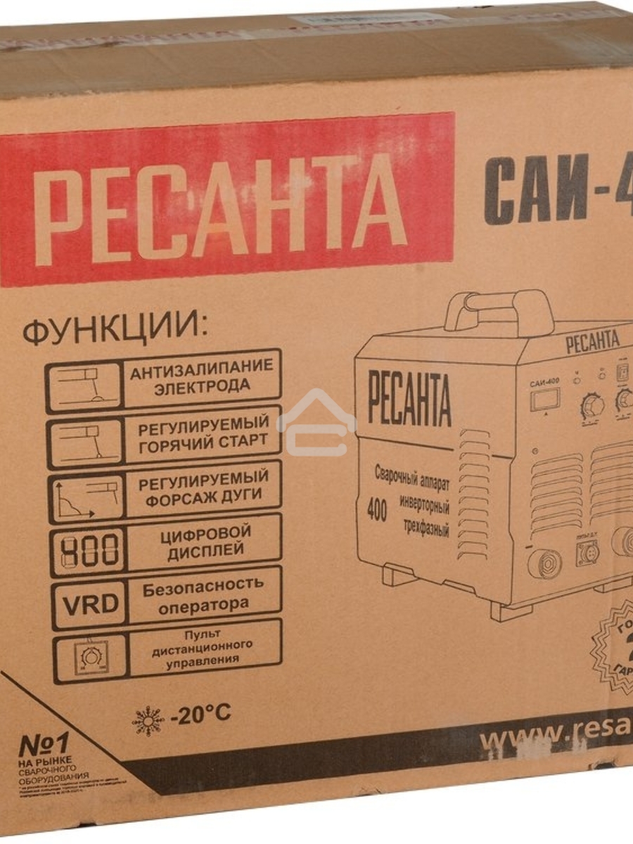 Сварочный аппарат инверторный САИ 400 Ресанта