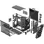 Корпус Fractal Design Torrent Gray TG Light Tint / E-ATX, TG, 2x3.5, 4x2.5, 7xPCI, 1xUSB-C, 2xUSB3.0 / 2x180mm, 3x140mm fans inc. / FD-C-TOR1A-02
