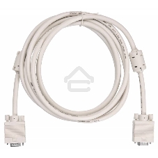 Кабель Buro CAB016S-10 VGA (m) VGA (m) 3м феррит.кольца серый
