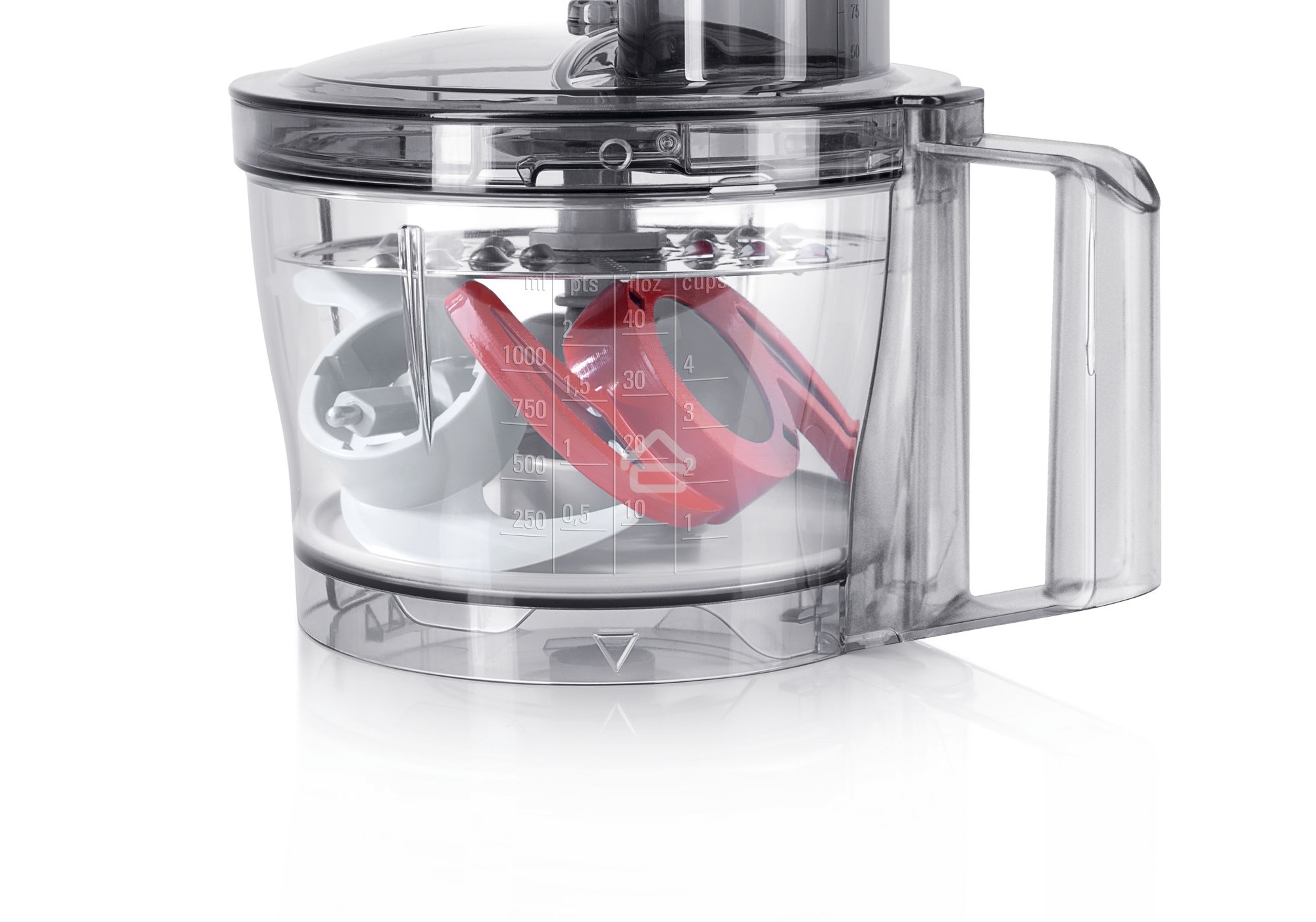 Кухонный комбайн Bosch MCM3501M 800 Вт, Скорости: 2, Блендер 1 л, Чаша 2.3 л, Цвет черны/серебристый