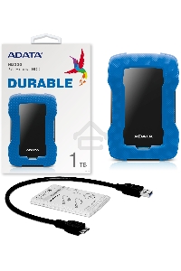 Внешний жесткий диск 1TB ADATA HD330, 2,5