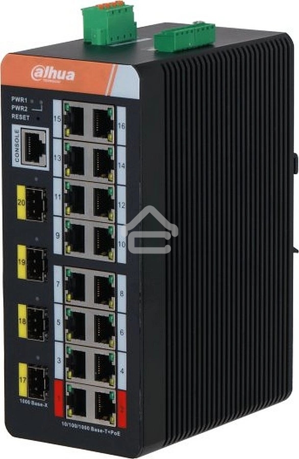 Коммутатор Dahua DH-IS4420-16GT-240 управляемый