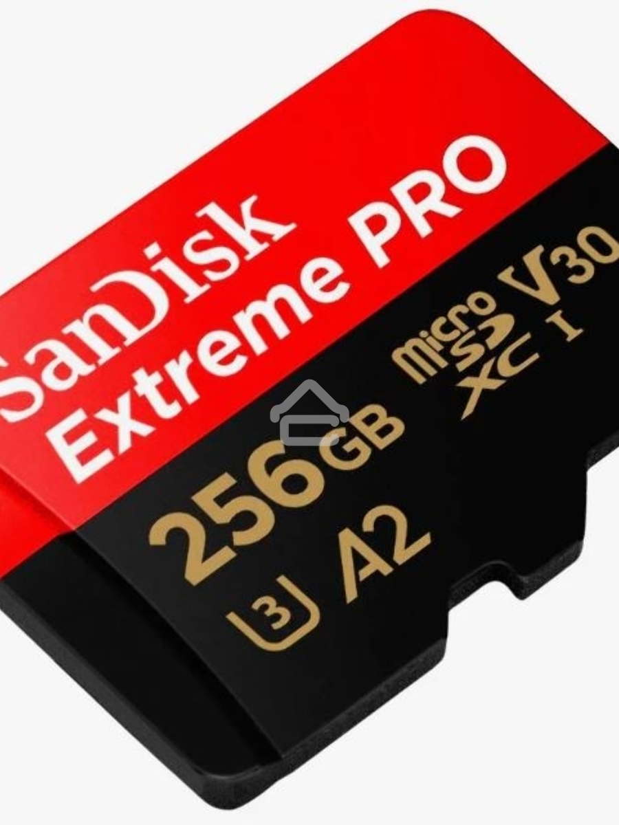 Карта памяти Sandisk Extreme Pro microSDXC 256GB + SD Adapter + Rescue Pro Deluxe 200MB/s