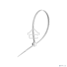 Стяжка (хомут) нейлоновая ExeGate EX293129RUS CV66-500x4.8W (нейлон 6.6, 500x4.8 мм, неоткрывающаяся, halogen free, -40°C - +85°C, белая, 100 шт)