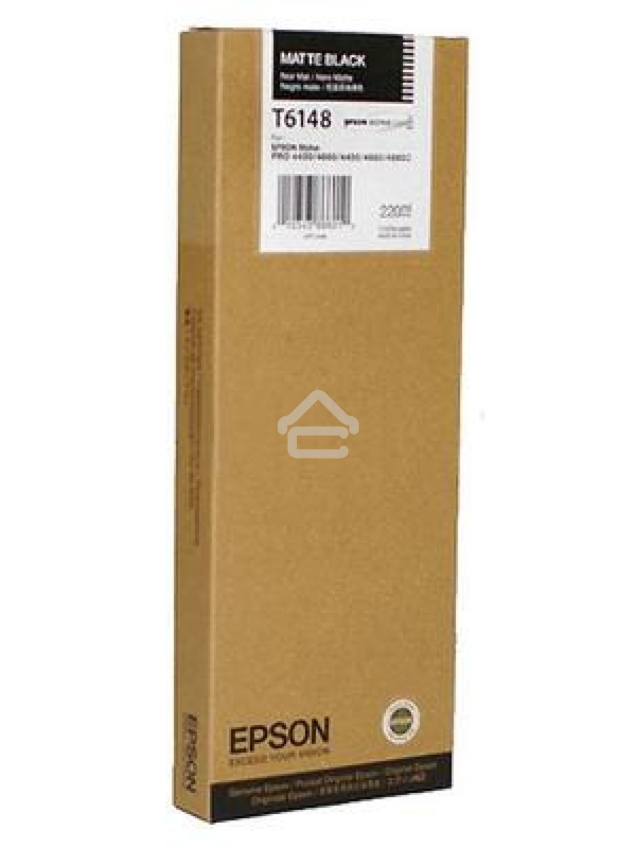 Картридж струйный Epson C13T614800 черный матовый (220 мл) для Epson St Pro 4880/4450