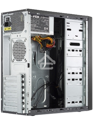 Компьютерный корпус c блоком питания 450 Ватт Case Foxline FL-301, ATX