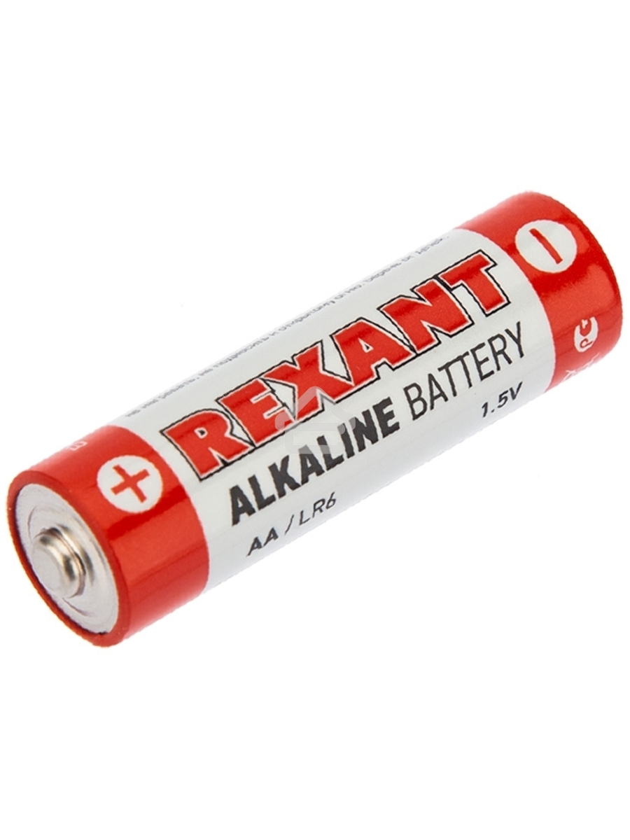 Алкалиновая батарейка AA/LR6 1,5 V Rexant