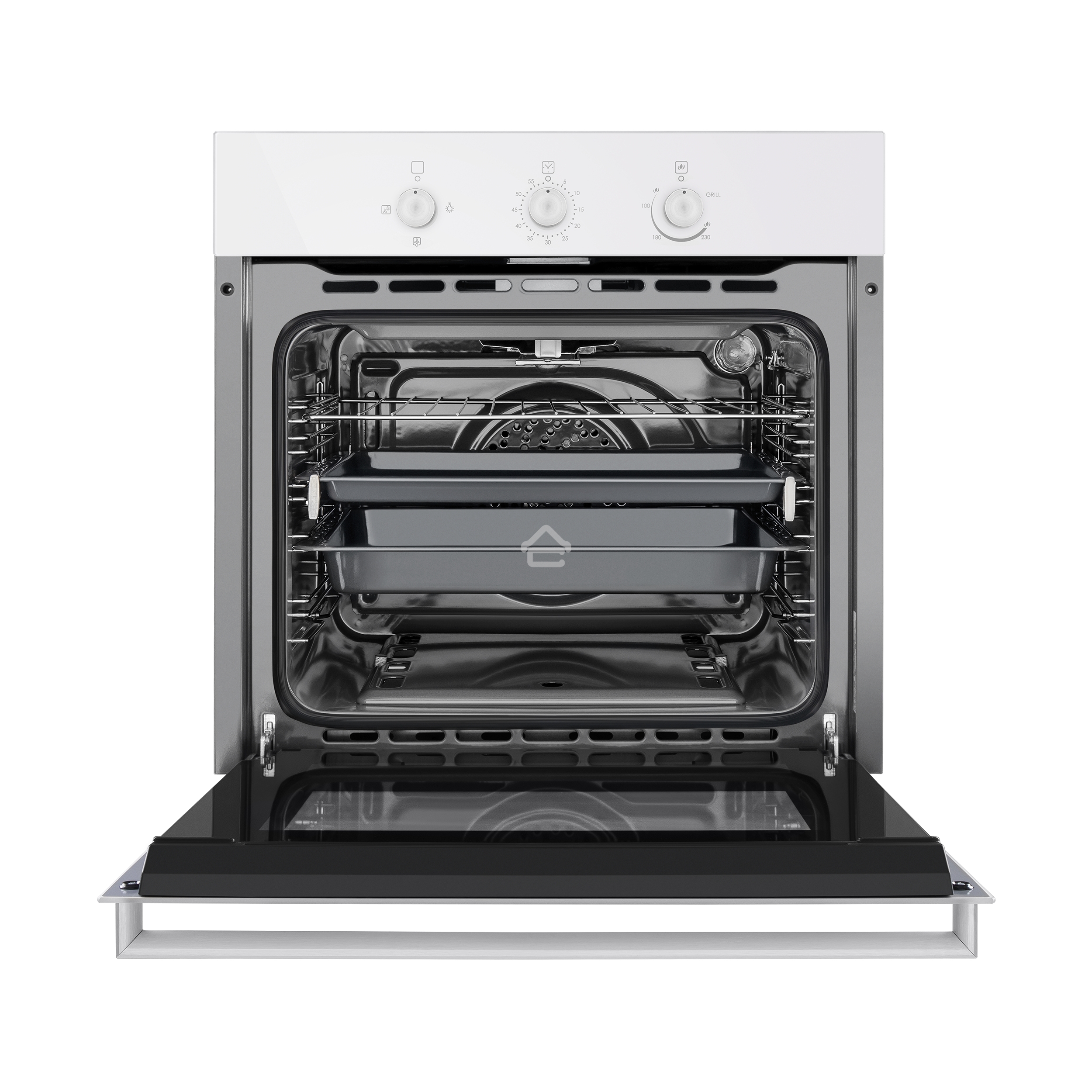 Шкаф духовой газовый Maunfeld MGOG.673W/ Газ, встраиваемый