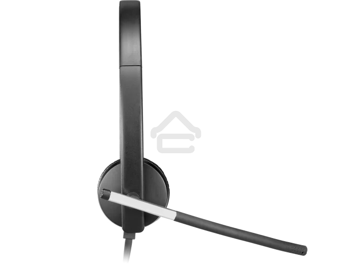 Наушники с микрофоном Logitech H650E черный 1.1м 981-000519
