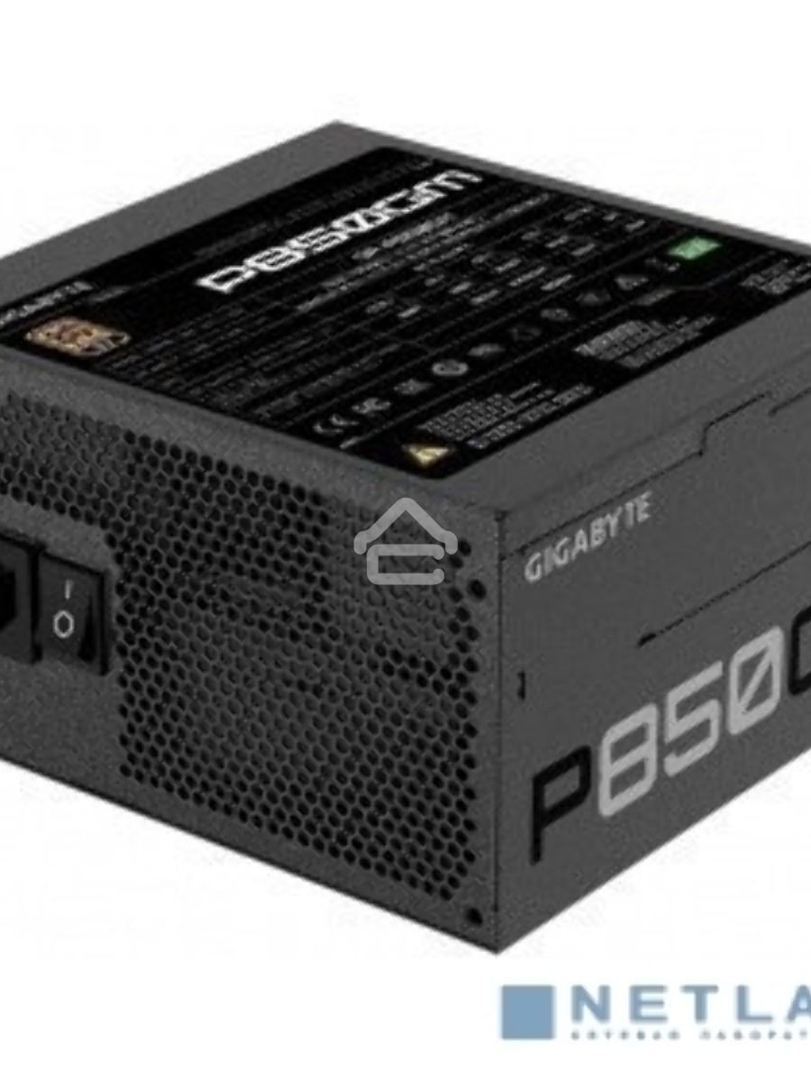 Блок питания Gigabyte GP-P850GM RTL, 850Вт, 80 PLUS Gold, 120мм, модульный, черный