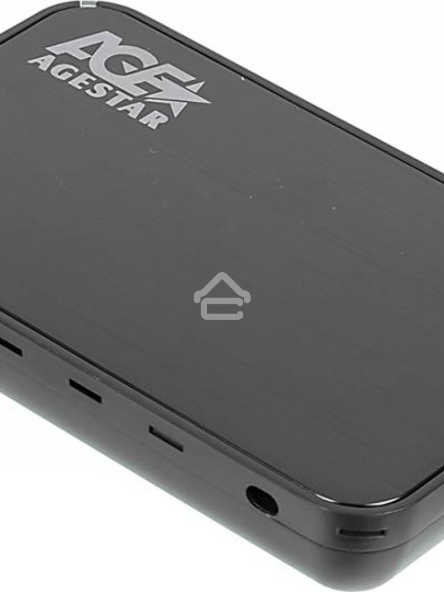 Внешний корпус для HDD AgeStar 3UB3A8-6G SATA II пластик/алюминий черный 3.5