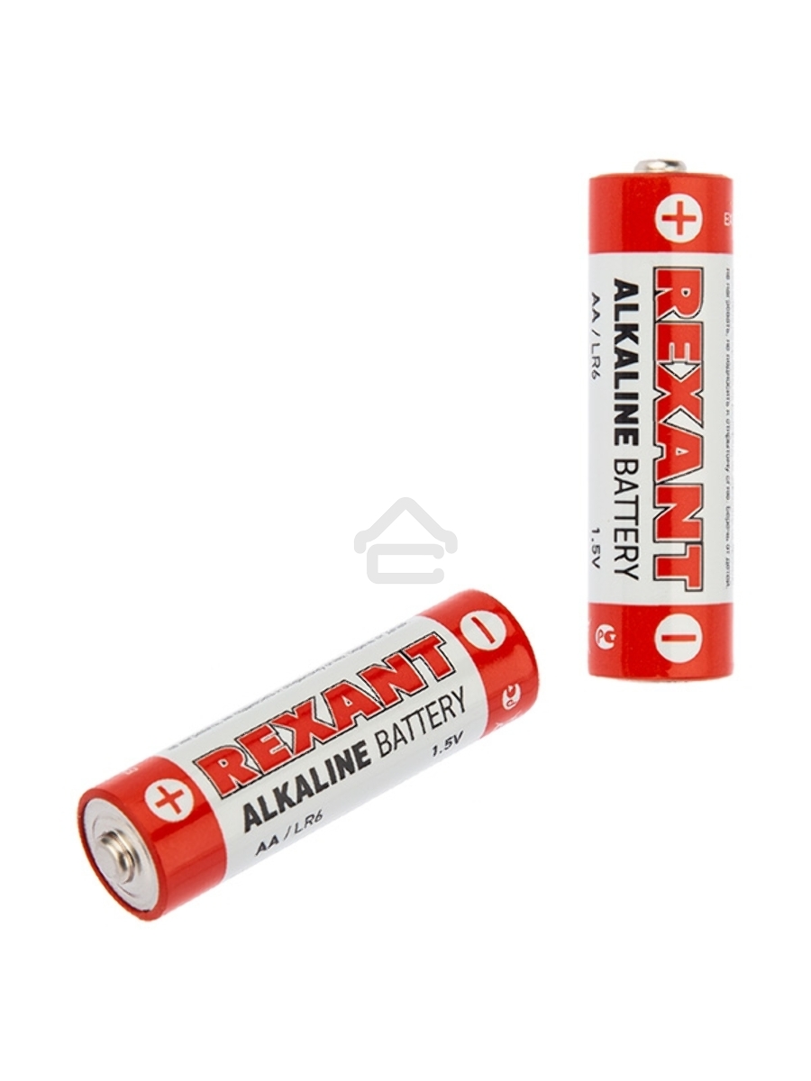 Алкалиновая батарейка AA/LR6 1,5 V Rexant