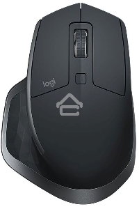 Мышь беспроводная Logitech MX Master 2S графитовый, 4000 dpi, радиоканал, Bluetooth, USB, кнопки - 7