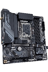 Материнская плата Gigabyte B760M GAMING X AX, LGA 1700, Intel B760, 4xDDR5, 4xSATA, 2xM.2, 1xPCIe 4.0 x16, 1xPCIe 3.0 x16, 1xHDMI, 1xDP, 1x 2.5Gb LAN, 5xUSB-A 2.0, 3xUSB-A 3.2 Gen 1, 3x3.5 мм, 7.1, mATX