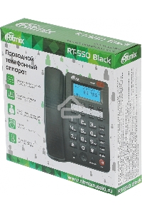 Телефон проводной Ritmix RT-550 черный