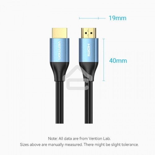 Кабель Vention HDMI High speed v2.0 with Ethernet 19M/19M - 15м