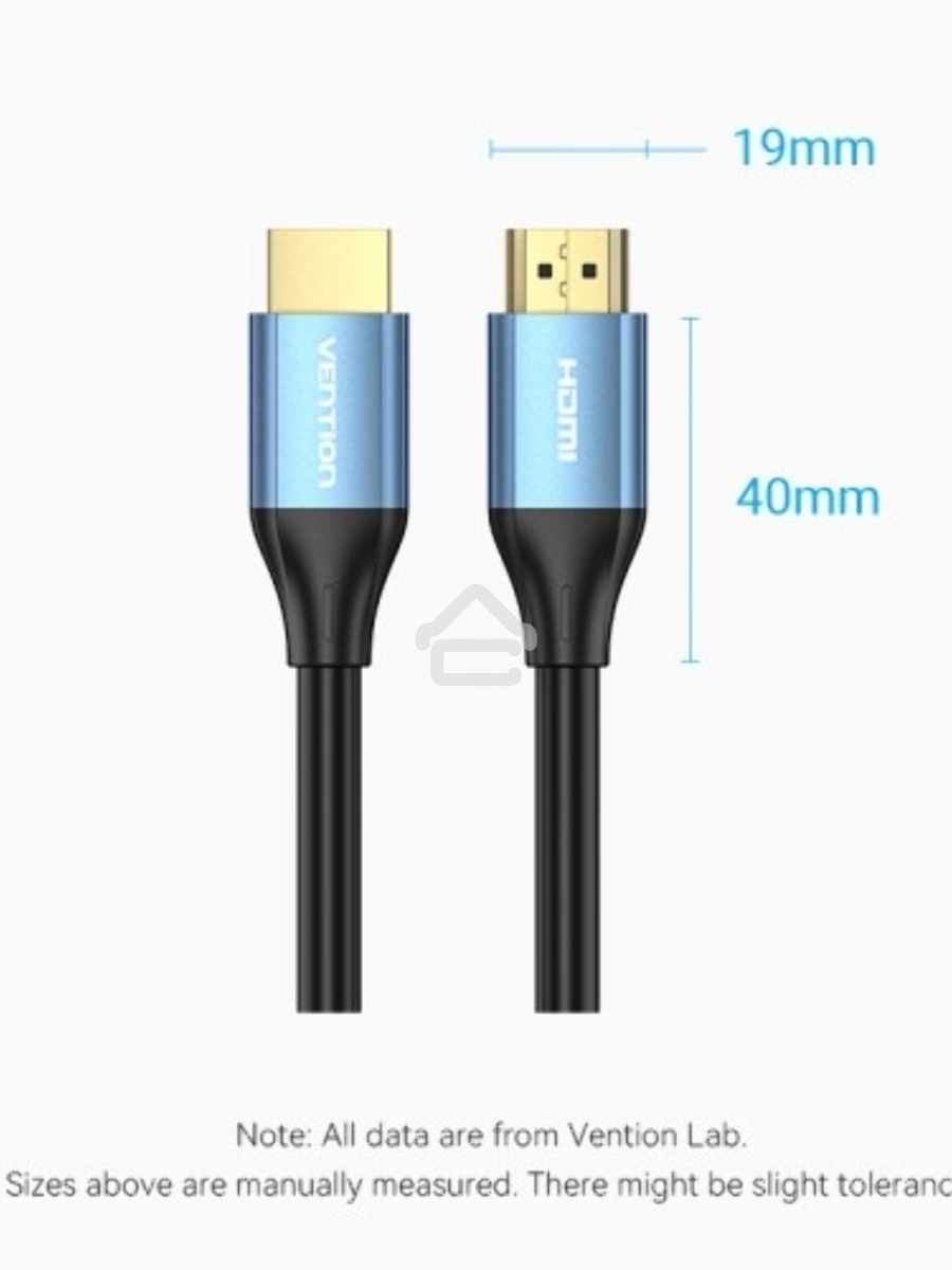 Кабель Vention HDMI High speed v2.0 with Ethernet 19M/19M - 15м
