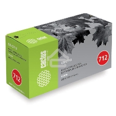 Картридж лазерный Cactus CS-C712S черный (1500 стр.) для Canon LBP-3010/LBP-3100